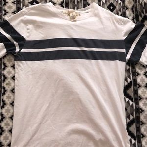 Black and white striped shirt